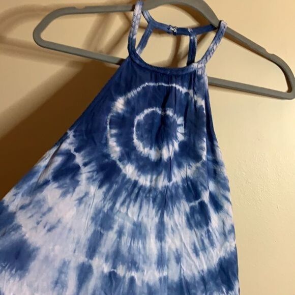 American Eagle Blue Tie-Dye Dress - Picture 2 of 5